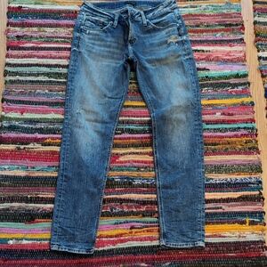 Silver Jeans Blue Straight Leg Denim